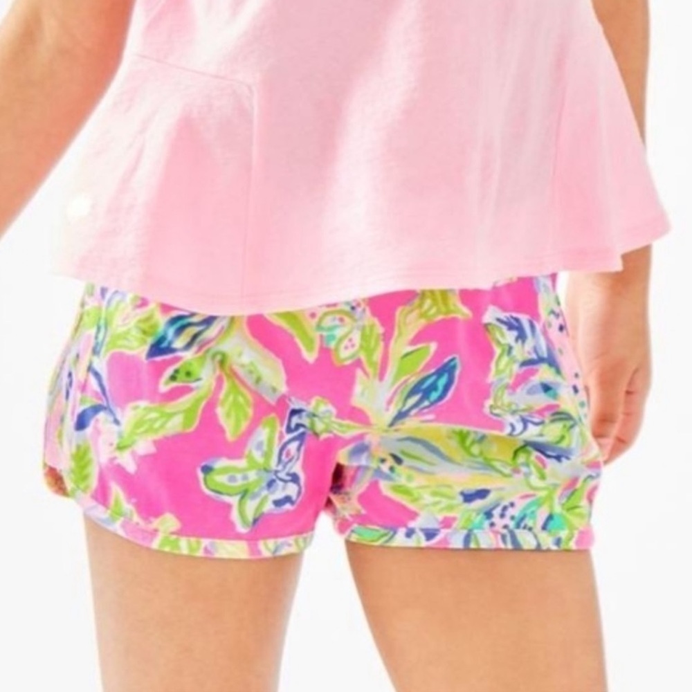 Lilly Pulitzer girls Cecile shorts in Multi Squeeze the Day size M, L & XL (NWT) - Picture 3 of 11